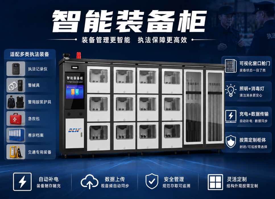 装备总丢、台账总乱？达辰威（DCW）AI智能装备柜如何补上管理漏洞？
