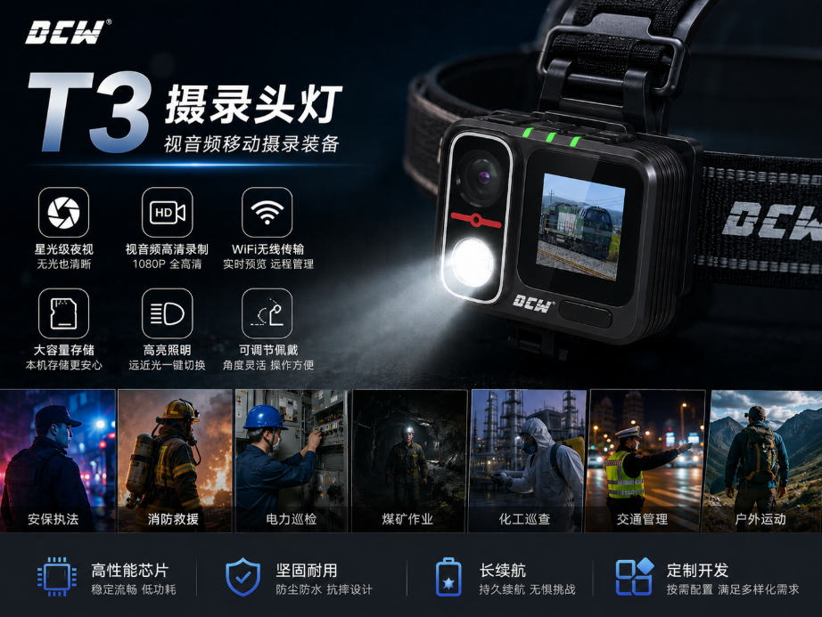 T3摄录头灯