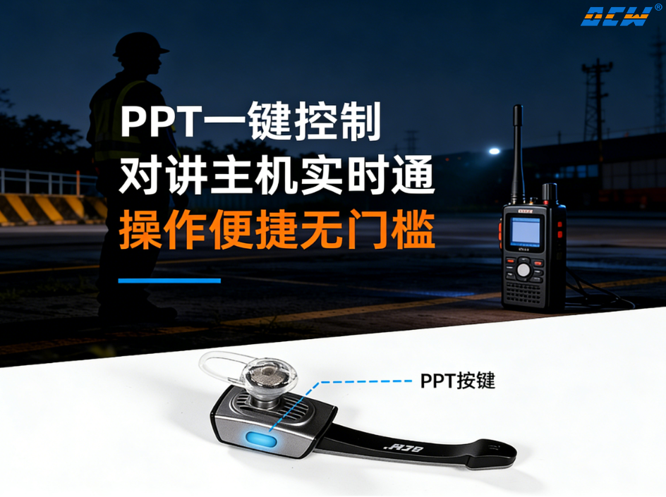 警用无线对讲耳机
