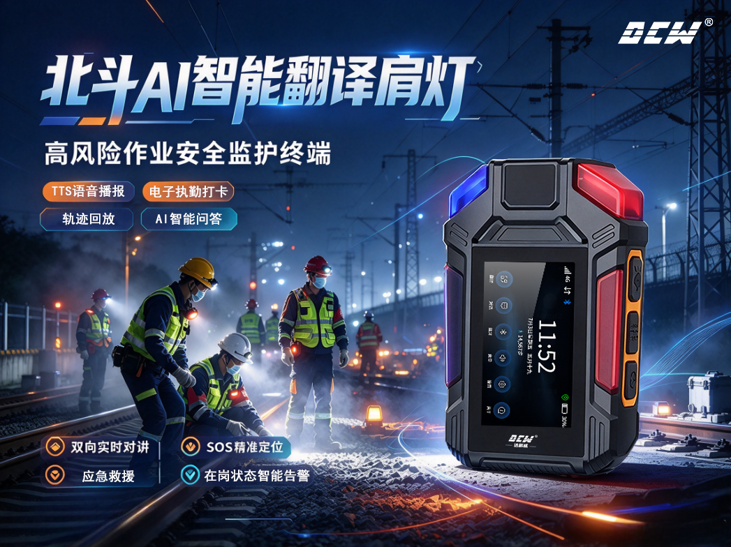 北斗AI智能翻译肩灯