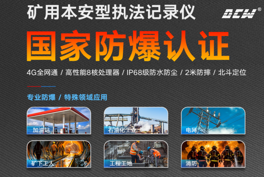 矿用防爆执法记录仪