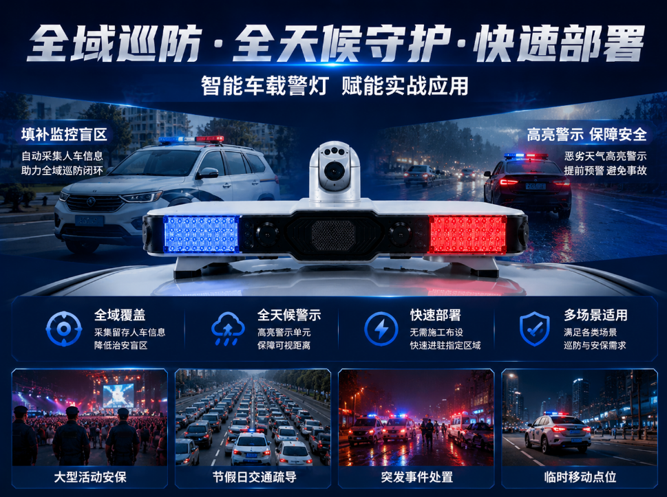智能车载警灯